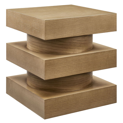 Perpetuate Totem End Table by Furniture For America
