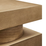 Balestrand Totem End Table in Caramel Ash