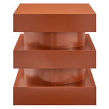 Balestrand Totem End Table in Cayenne