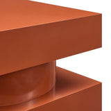 Balestrand Totem End Table in Cayenne