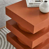 Balestrand Totem End Table in Cayenne