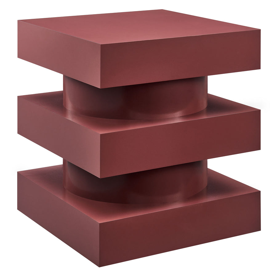 Balestrand Totem End Table in Spiced Apple