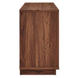 Sorrel 63" Wood Grain TV Console in Walnut