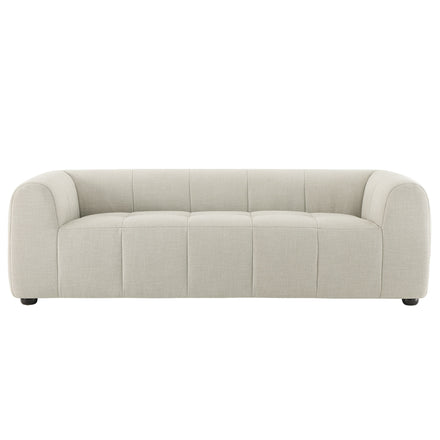 Liana Upholstered Fabric Sofa in Linen