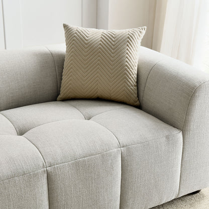 Liana Upholstered Fabric Sofa by Furniture For America