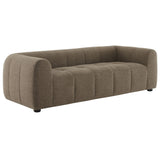 Anvil Upholstered Fabric Sofa in Mocha