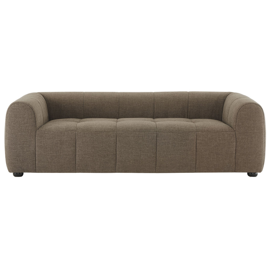 Anvil Upholstered Fabric Sofa in Mocha