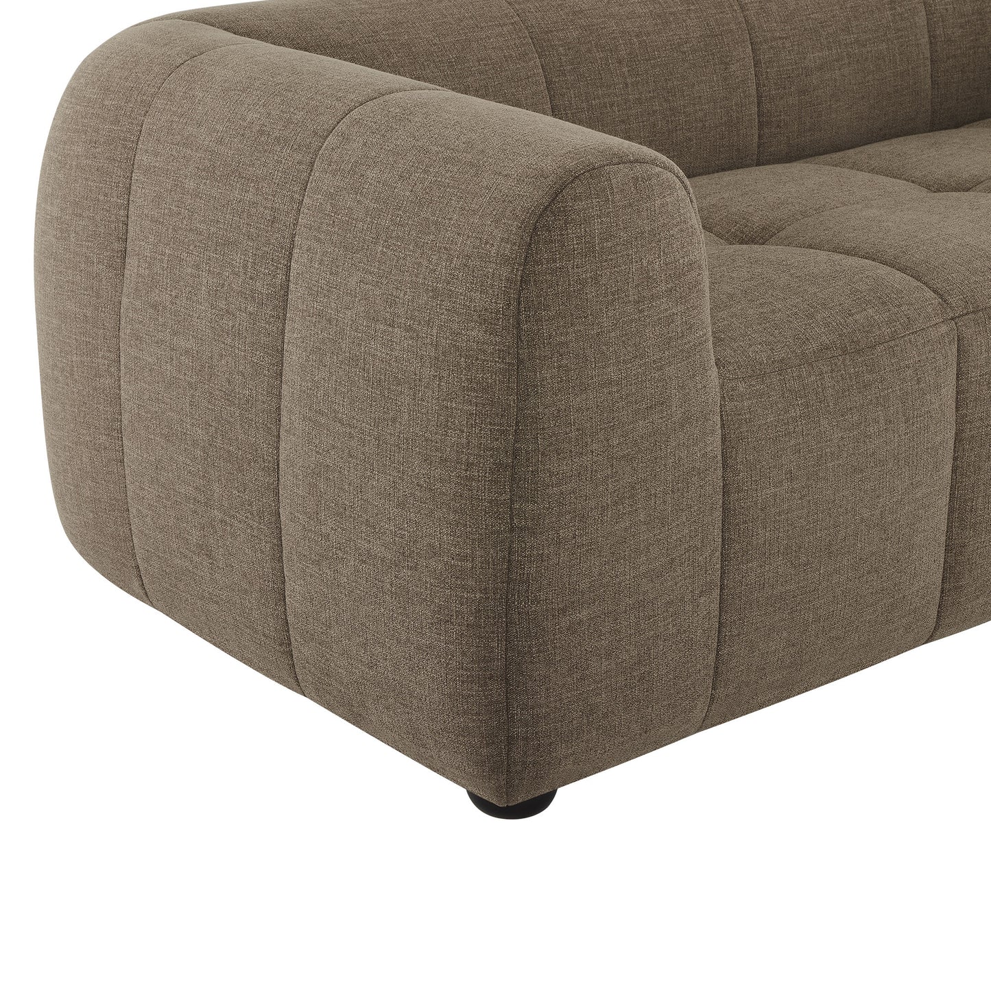 Liana Upholstered Fabric Sofa by Furniture For America