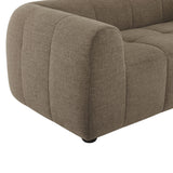 Anvil Upholstered Fabric Sofa in Mocha