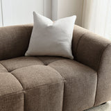 Anvil Upholstered Fabric Sofa in Mocha
