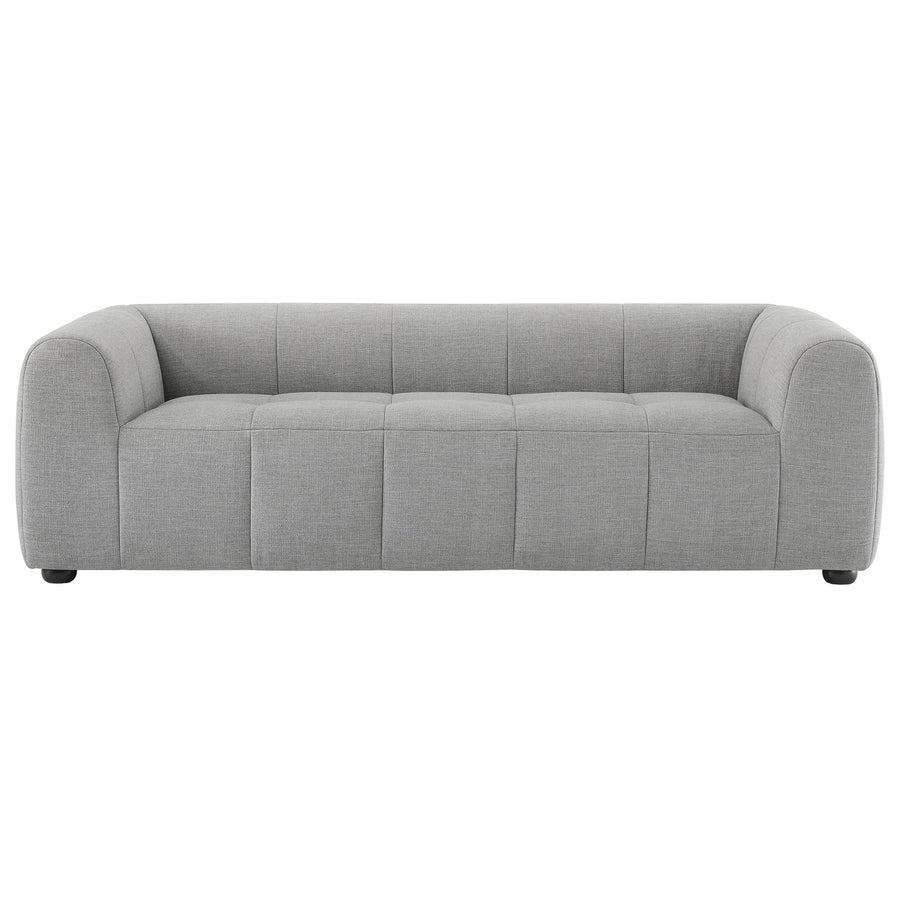 Anvil Upholstered Fabric Sofa in Pewter