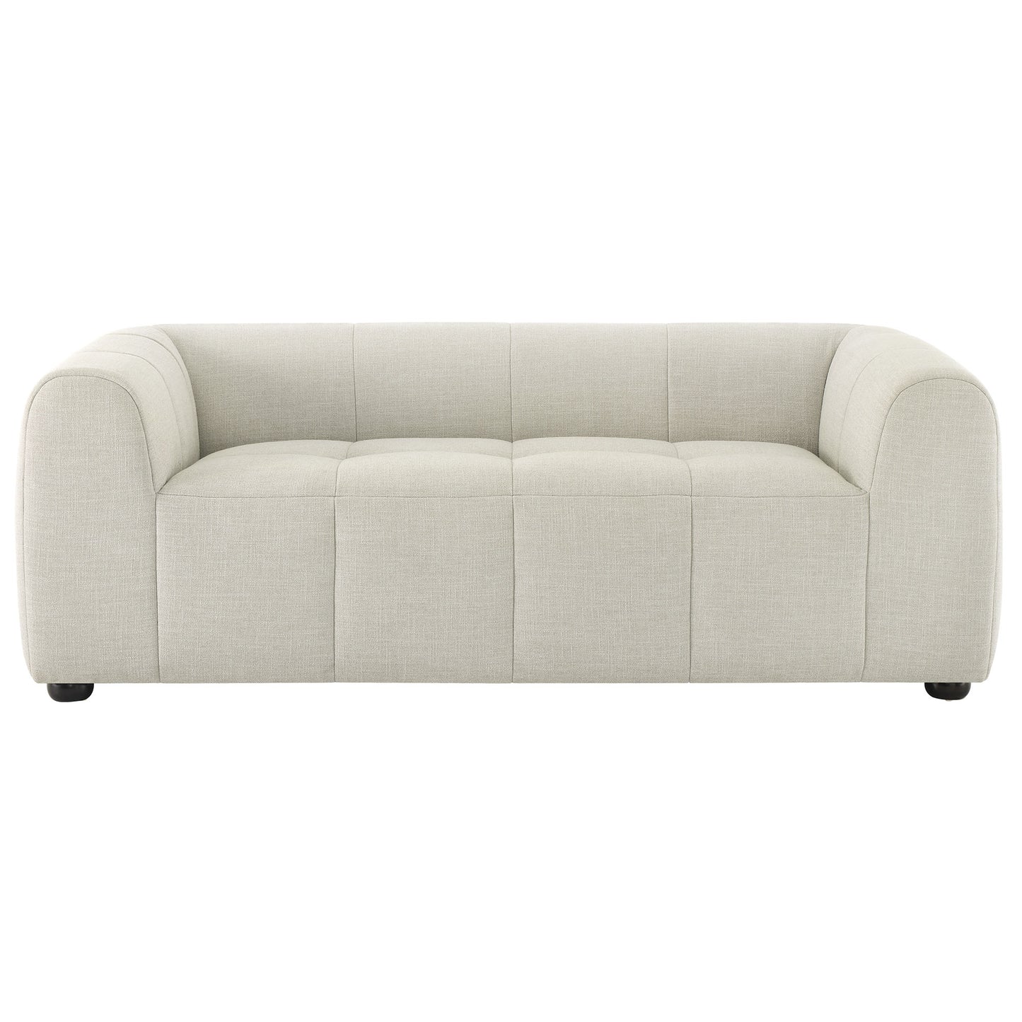 Liana Upholstered Fabric Loveseat by Furniture for America