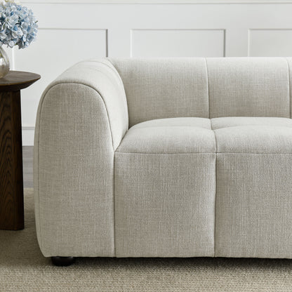 Liana Upholstered Fabric Loveseat by Furniture for America