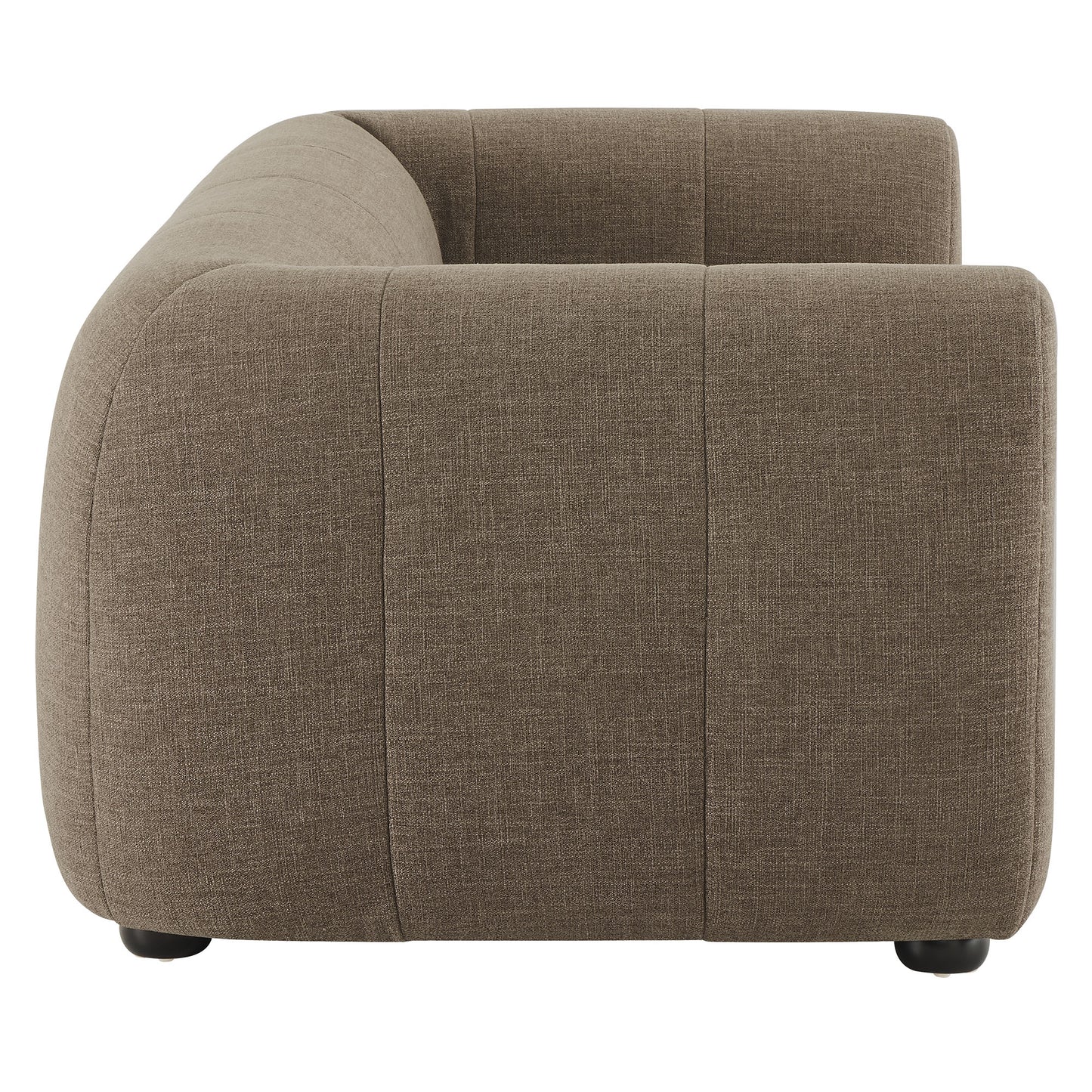 Liana Upholstered Fabric Loveseat by Furniture for America