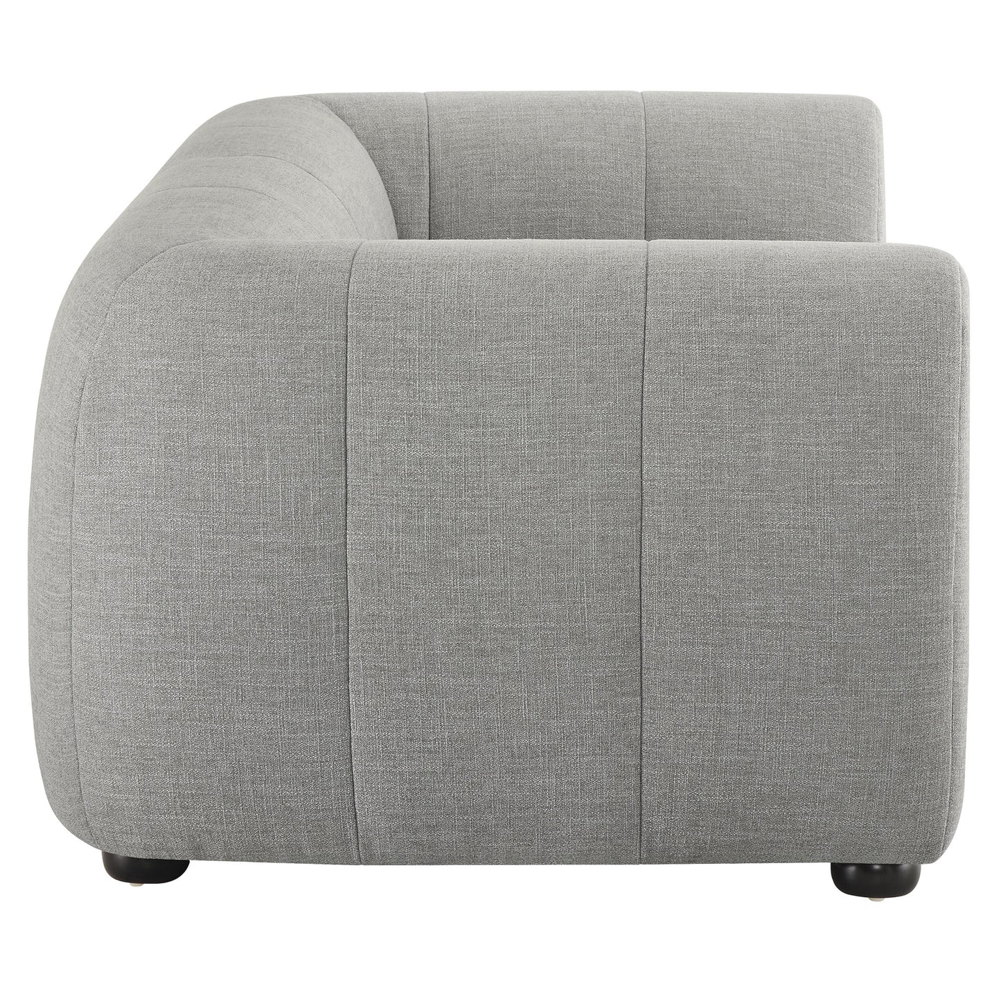 Liana Upholstered Fabric Loveseat by Furniture for America