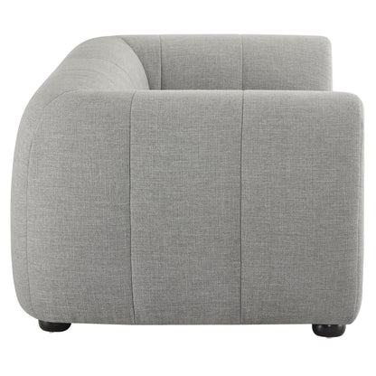 Liana Upholstered Fabric Loveseat by Furniture for America