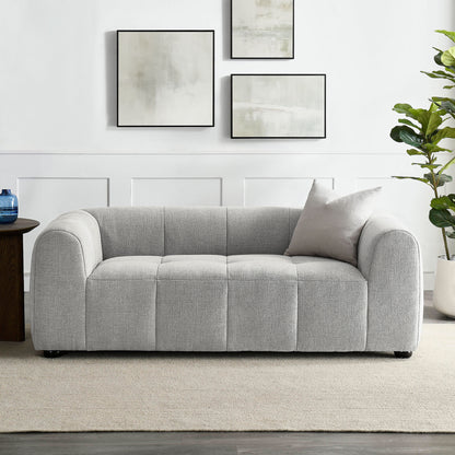 Liana Upholstered Fabric Loveseat by Furniture for America