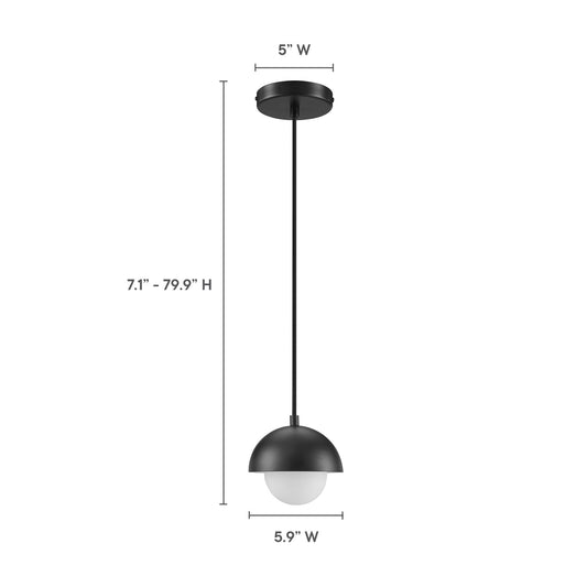 Eclipse Globe Pendant Light by Furniture for America
