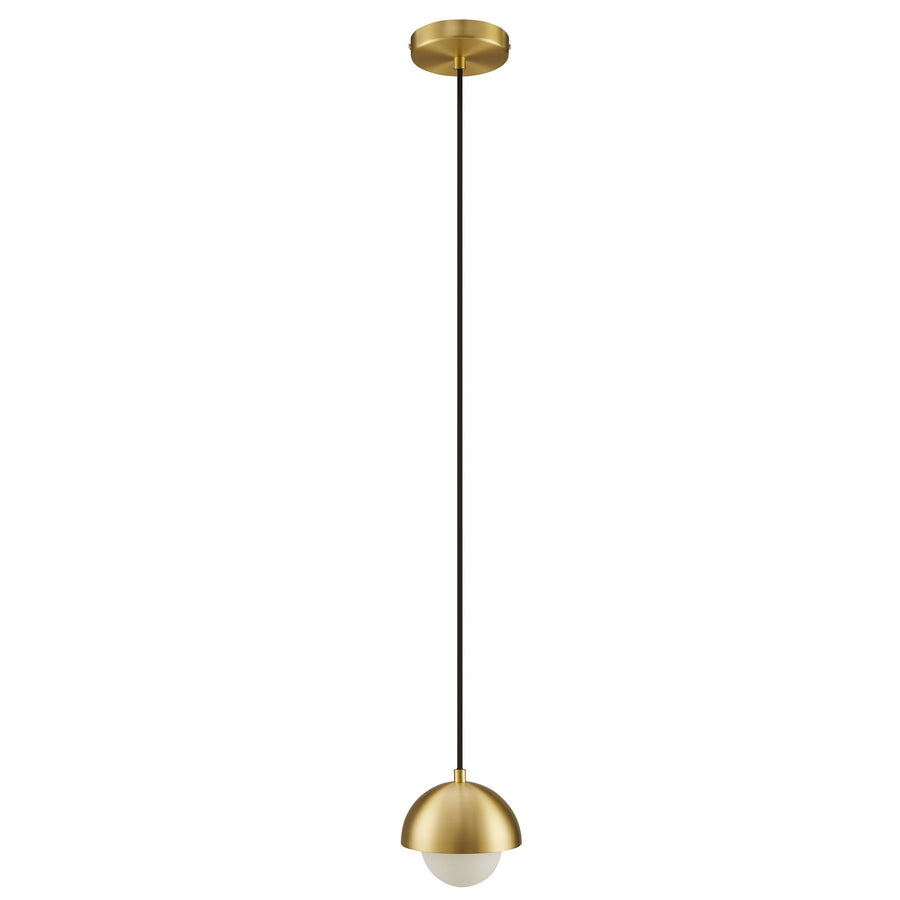 Arlo Globe Pendant Light in Brass
