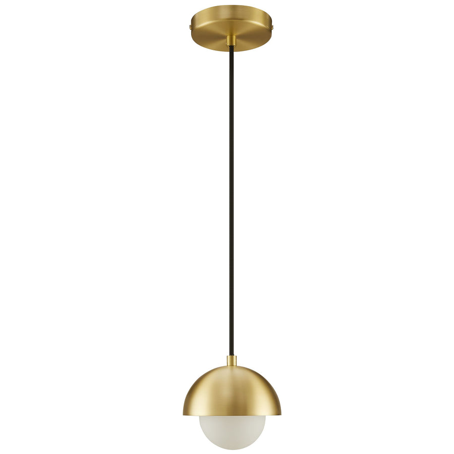 Arlo Globe Pendant Light in Brass