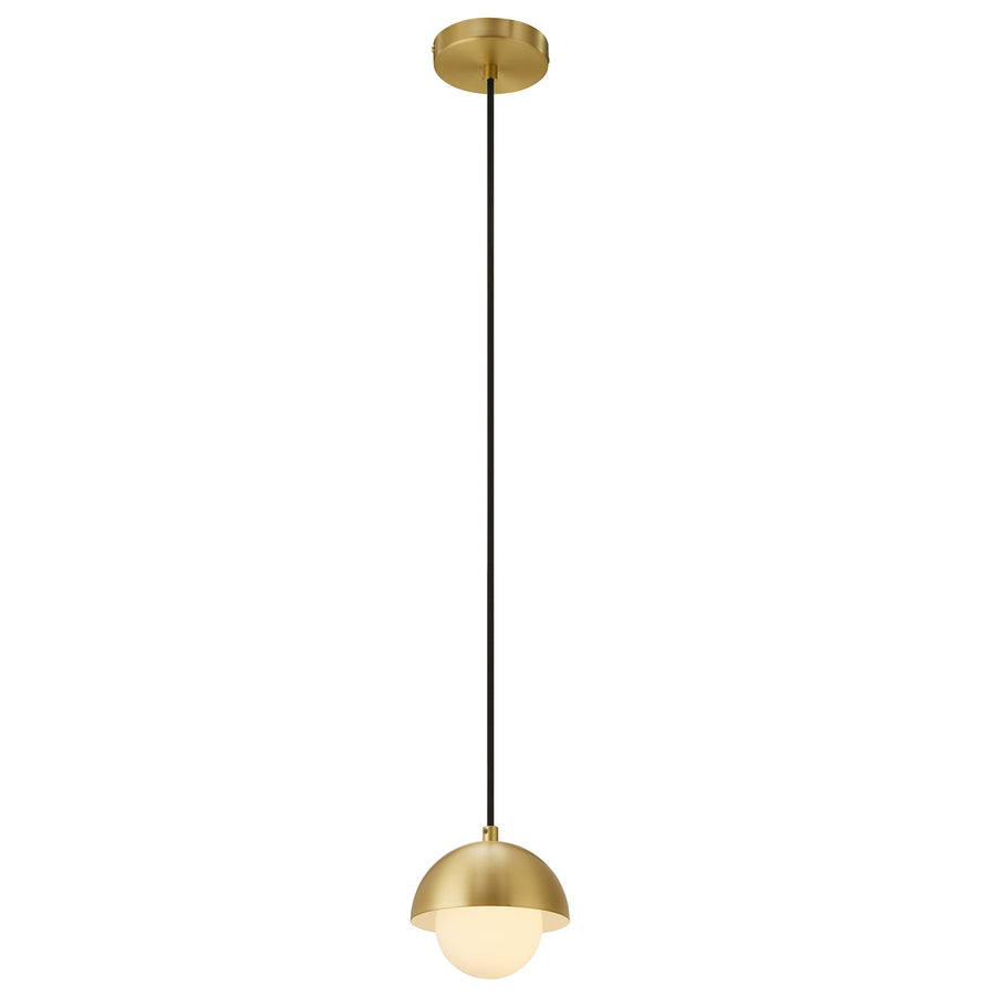 Arlo Globe Pendant Light in Brass