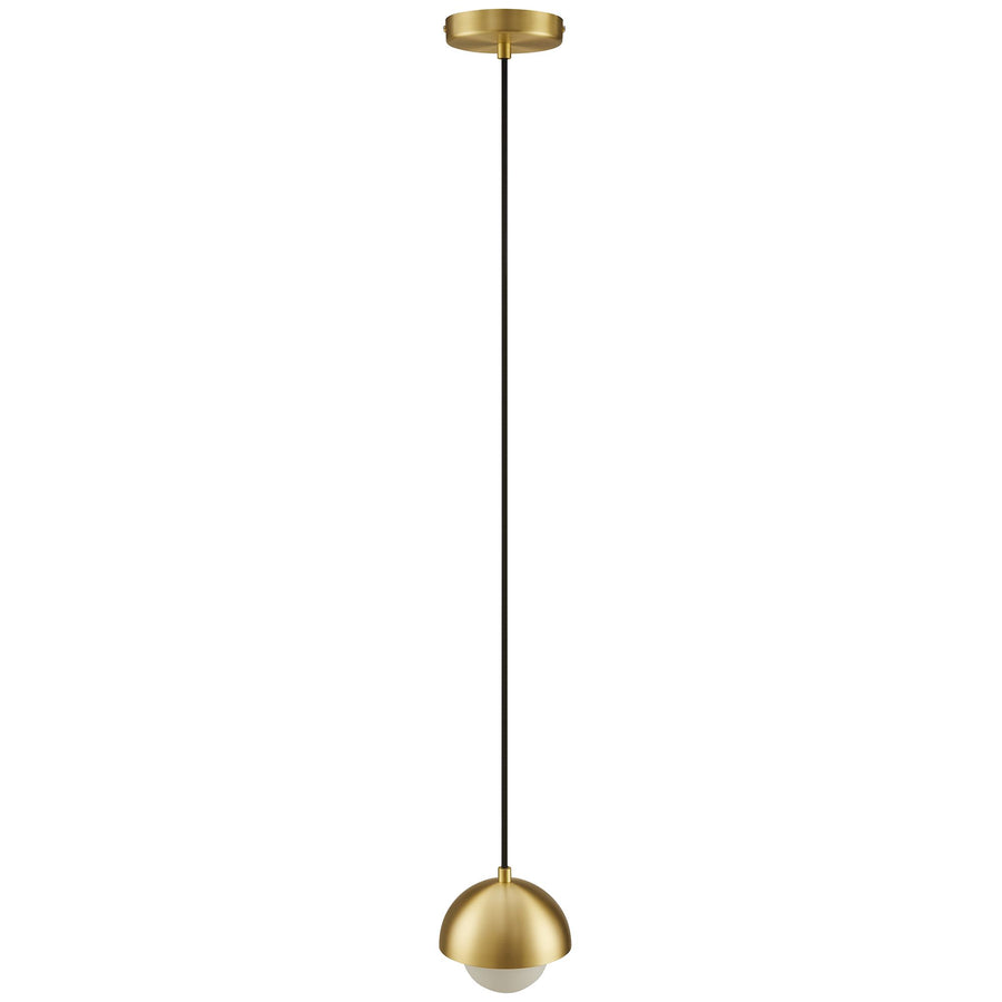 Arlo Globe Pendant Light in Brass