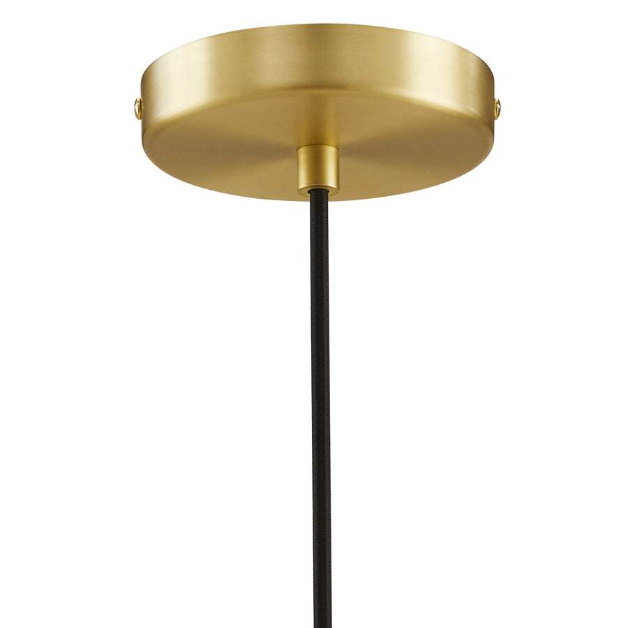 Arlo Globe Pendant Light in Brass