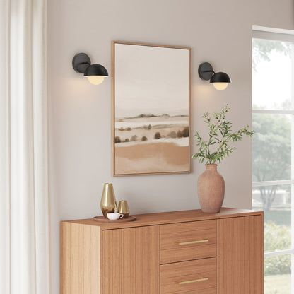 Eclipse Globe Wall Sconce by Furniture for America