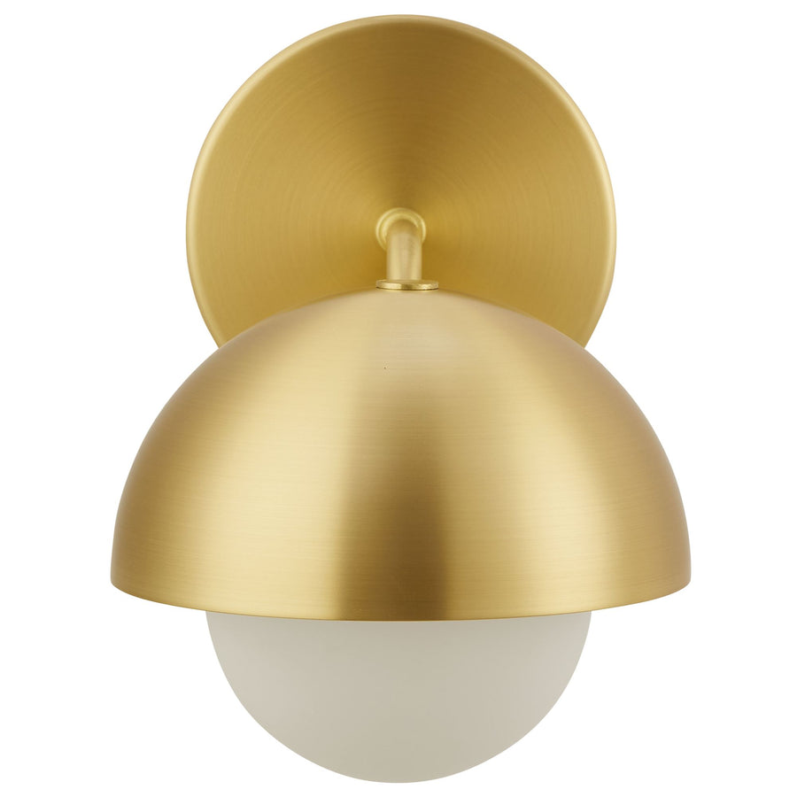 Arlo Globe Wall Sconce in Brass