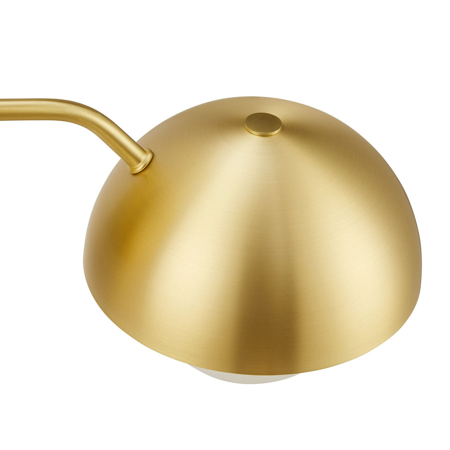 Arlo Globe Wall Sconce in Brass