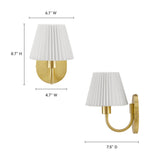 Orchard Wall Sconce in Brass