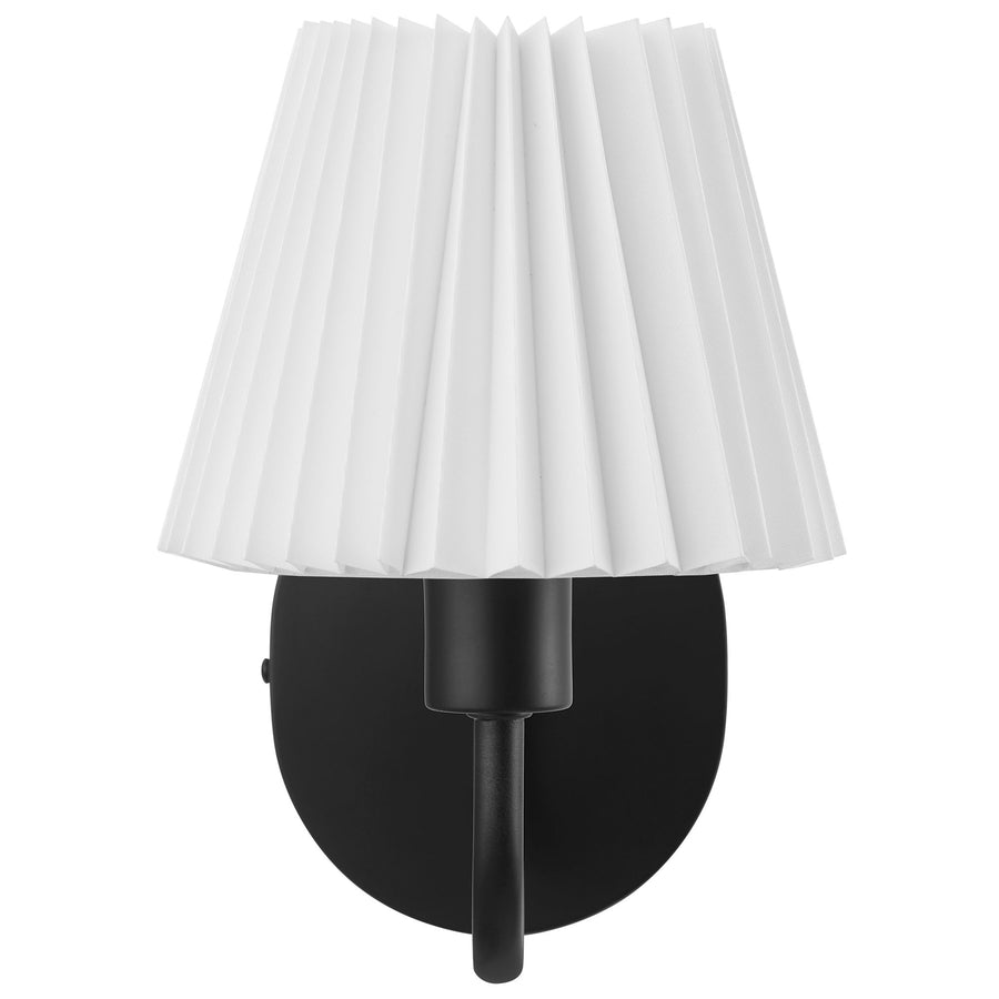 Orchard Squiggle Arm Wall Sconce in Black