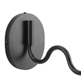 Orchard Squiggle Arm Wall Sconce in Black