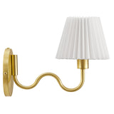 Orchard Squiggle Arm Wall Sconce in Brass