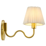 Orchard Squiggle Arm Wall Sconce in Brass