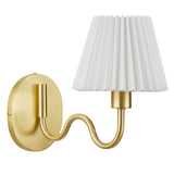 Orchard Squiggle Arm Wall Sconce in Brass