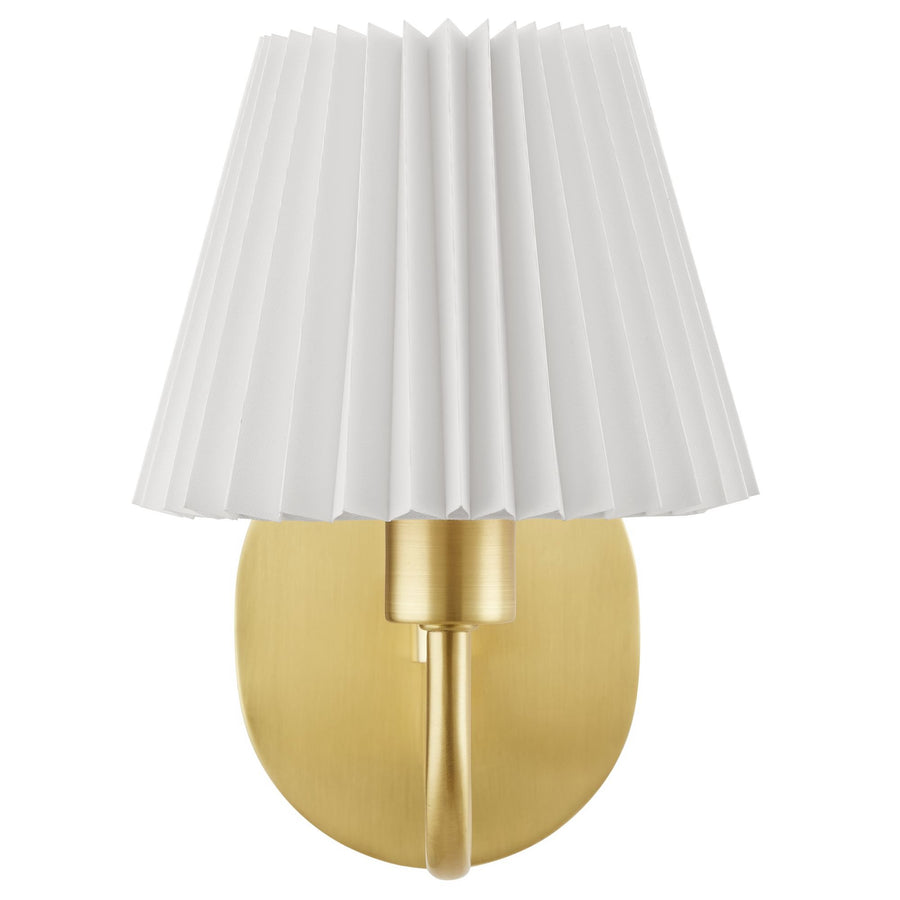 Orchard Squiggle Arm Wall Sconce in Brass