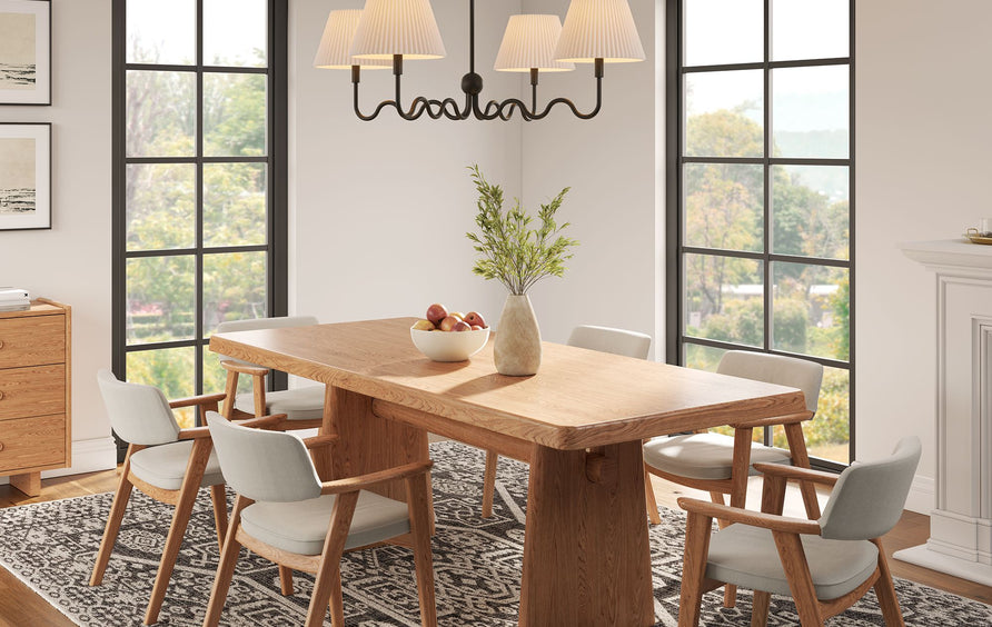 Orchard Squiggle 4-Arm Pendant Light in Black