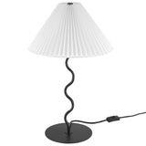 Orchard Squiggle Table Lamp in Black