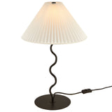 Orchard Squiggle Table Lamp in Black