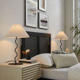 Orchard Squiggle Table Lamp in Black