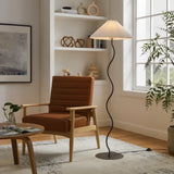 Orchard Squiggle Floor Lamp in Black