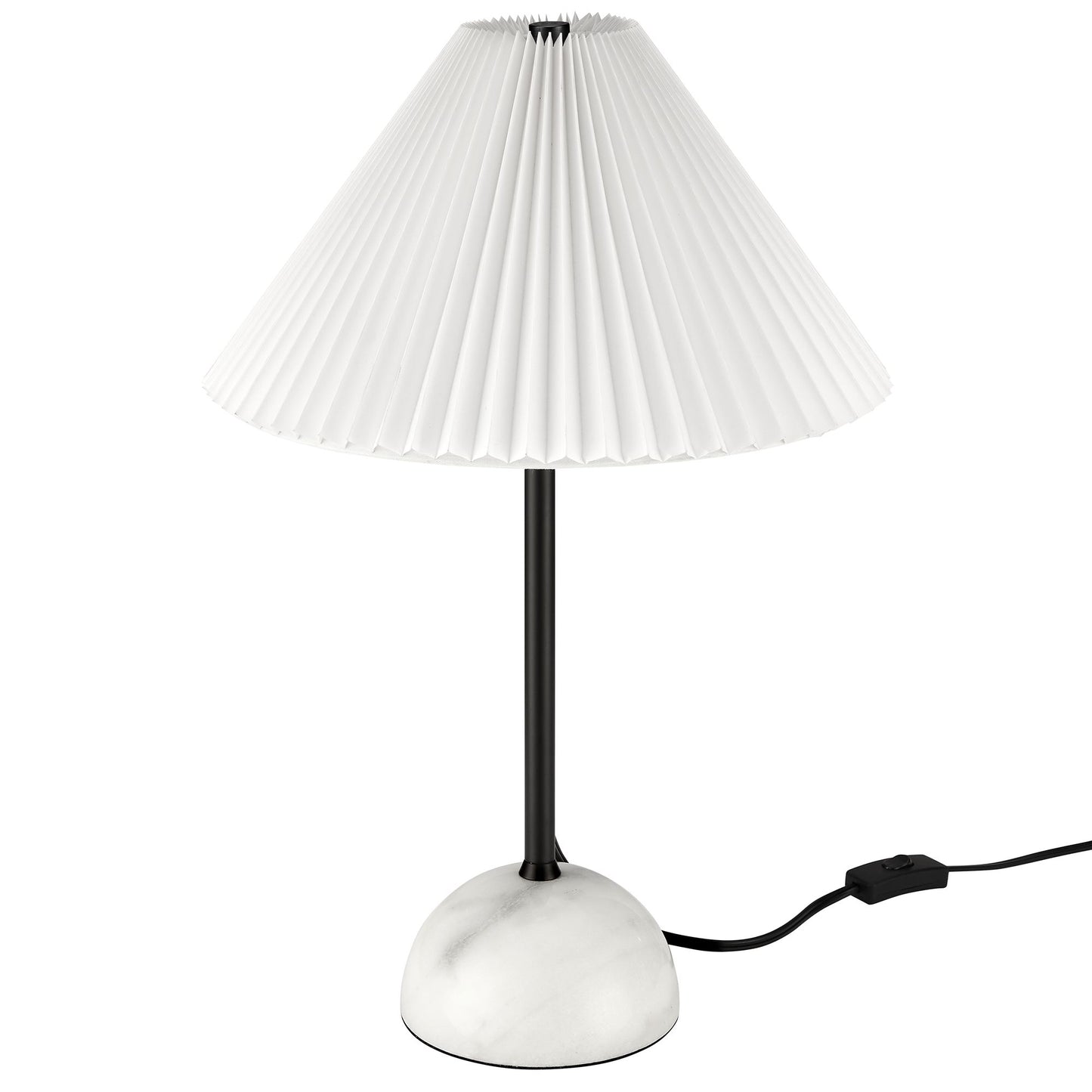 Illusion Marble Dome Table Lamp by Furniture for America
