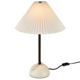 Remy Marble Dome Table Lamp in Black