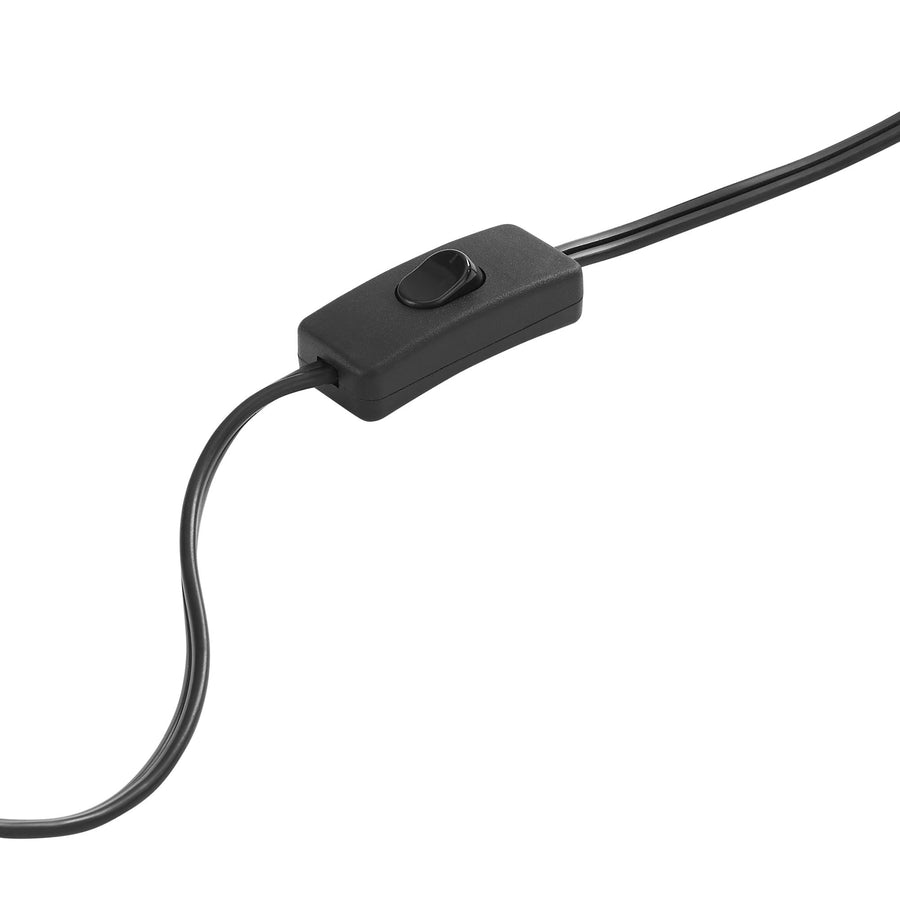 Remy Marble Dome Table Lamp in Black