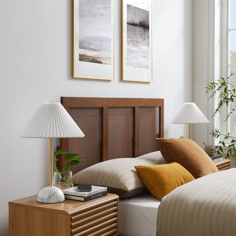 Remy Marble Dome Table Lamp in Brass
