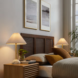 Remy Marble Dome Table Lamp in Brass