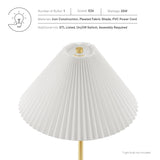 Remy Marble Dome Table Lamp in Brass