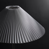 Remy Marble Dome Floor Lamp in Black