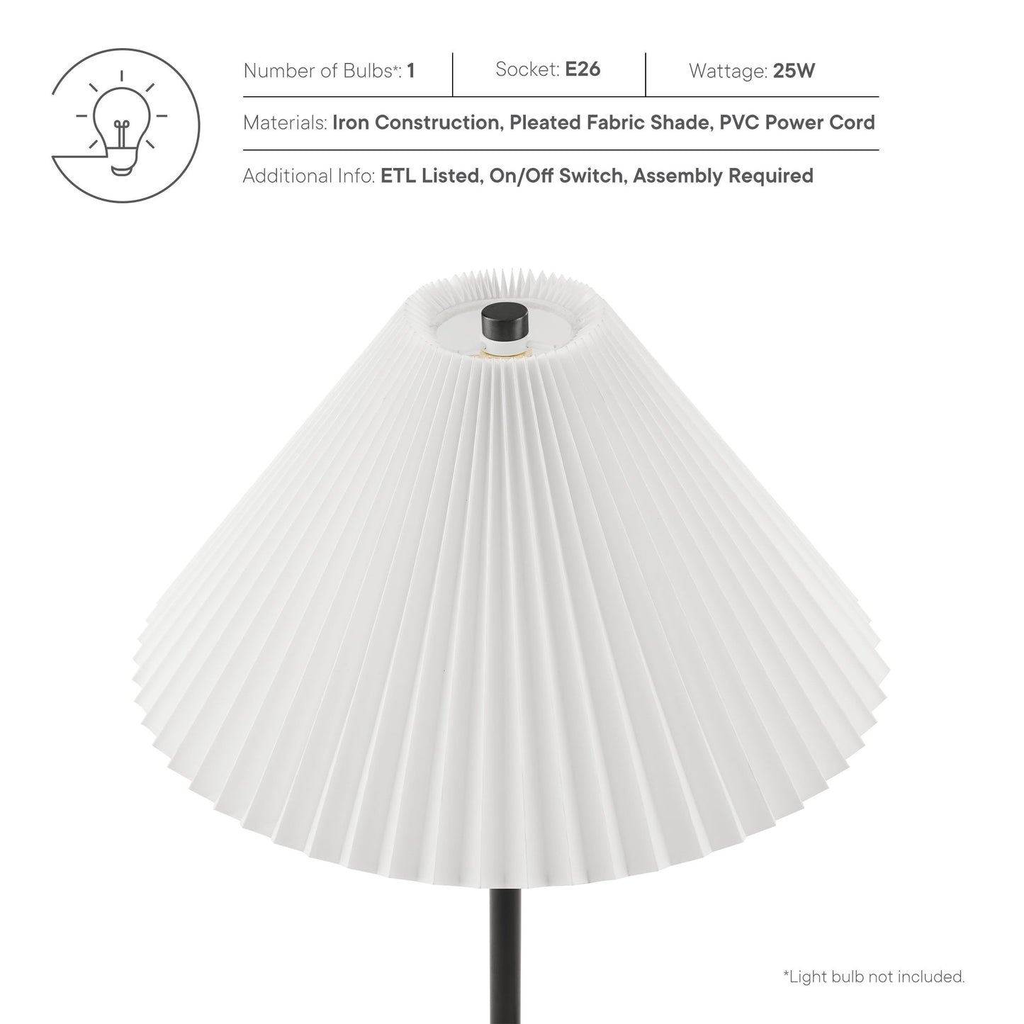 Illusion Marble Dome Floor Lamp by Furniture for America